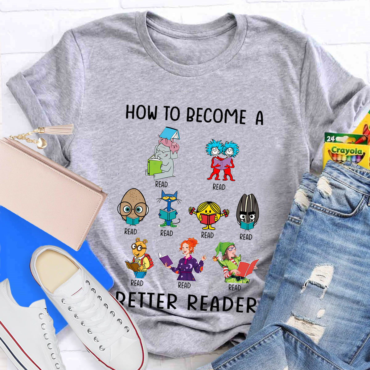 How To Become A Better Reader T-Shirt