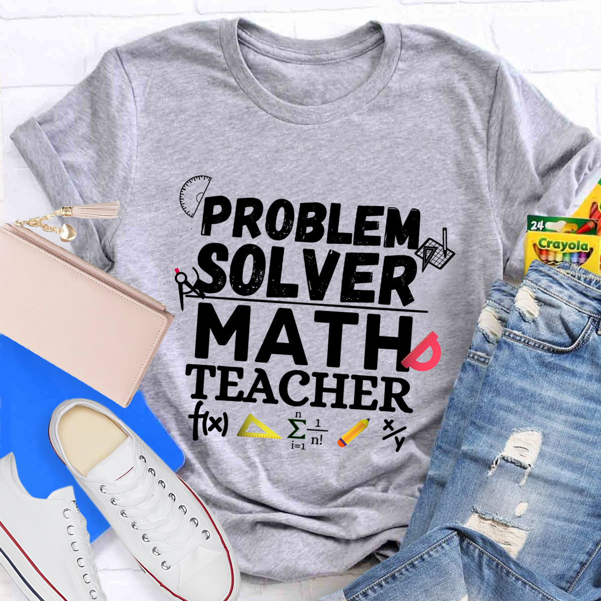 Problem Solver Math Teacher T-Shirt