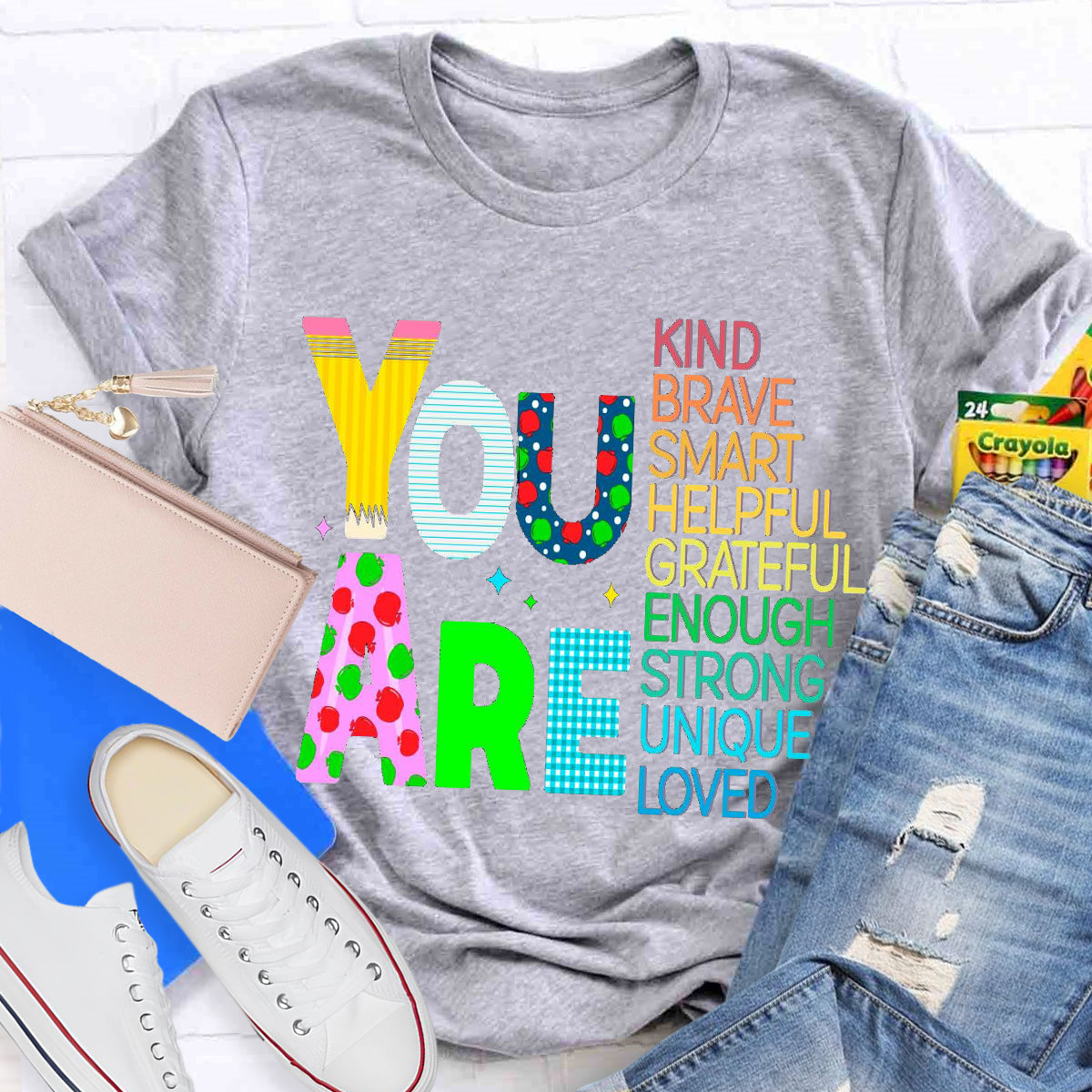 You Are Unique Loved Teacher T-Shirt