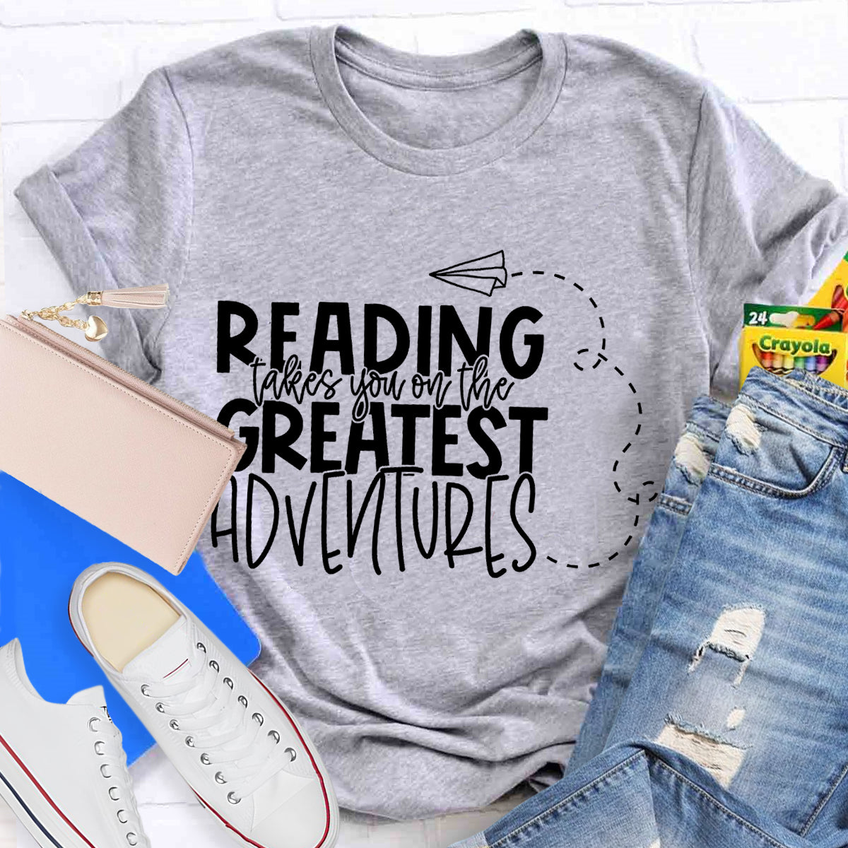 Reading Takes You On The Greatest Adventures T-Shirt