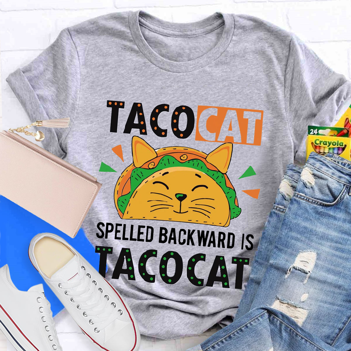 Tacocat Spelled Backward Is Tacocat T-Shirt