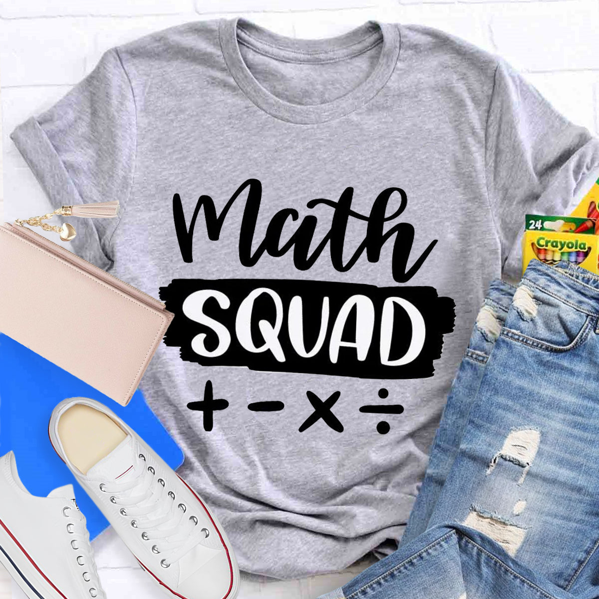 Math Squad Math Teacher T-Shirt