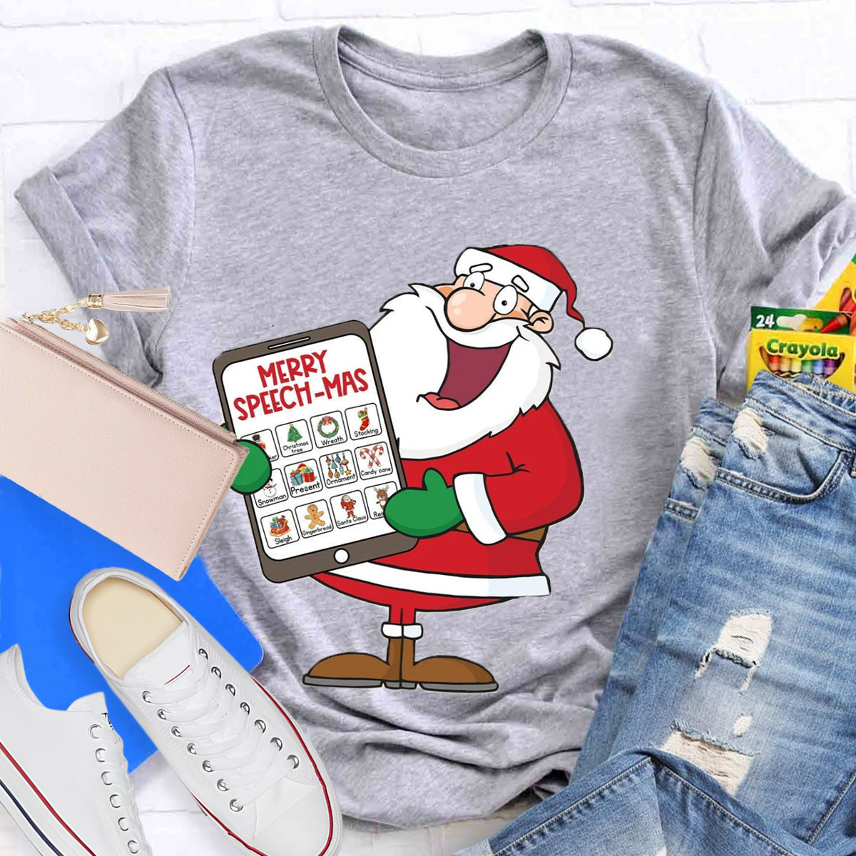 SLP Santa Squad Christmas T-Shirt