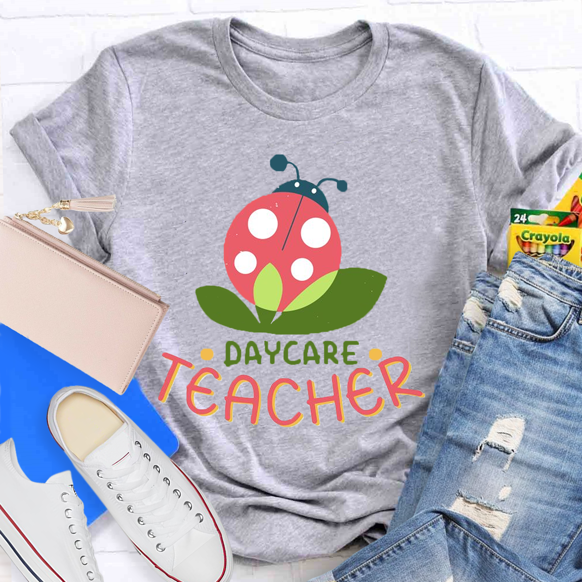 Daycare Teacher Ladybug T-Shirt