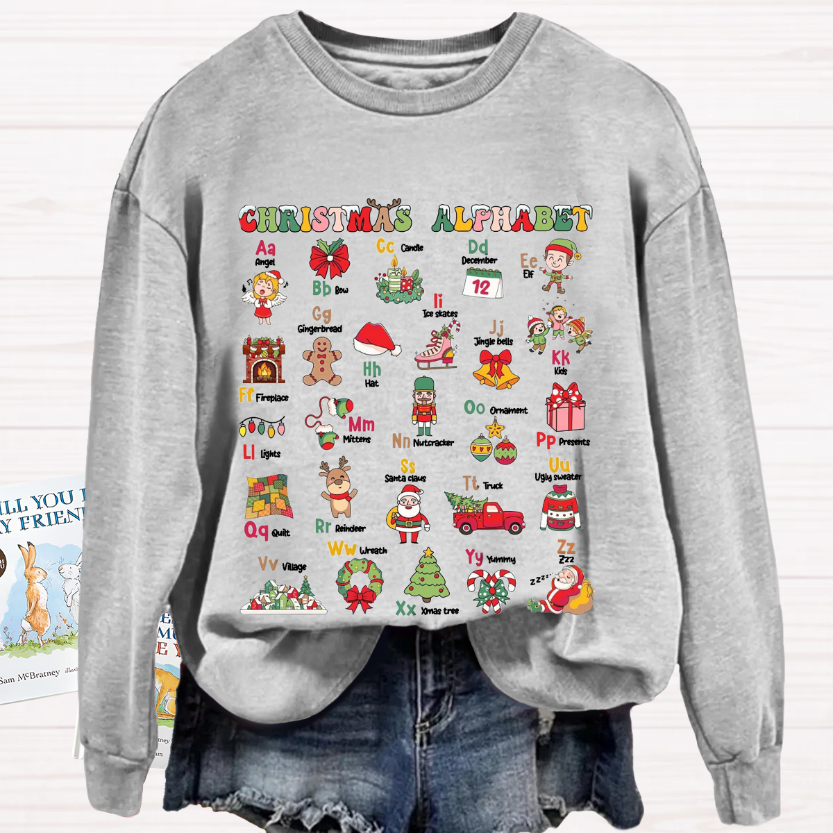 Christmas Alphabet Sweatshirt