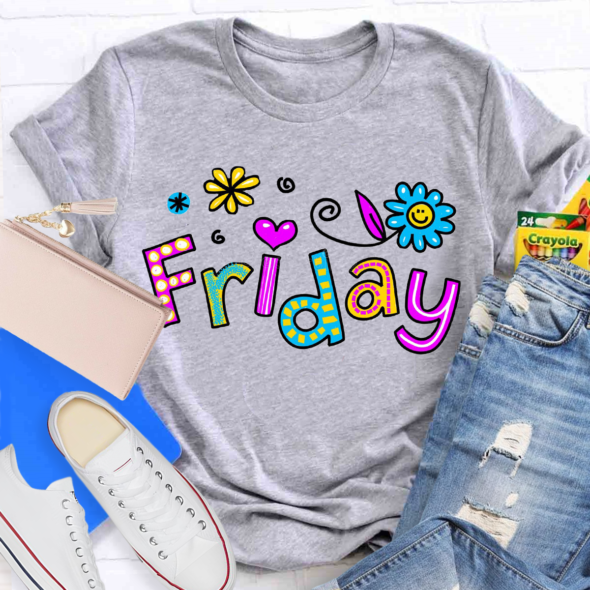 Happy Friday Teacher T-Shirt