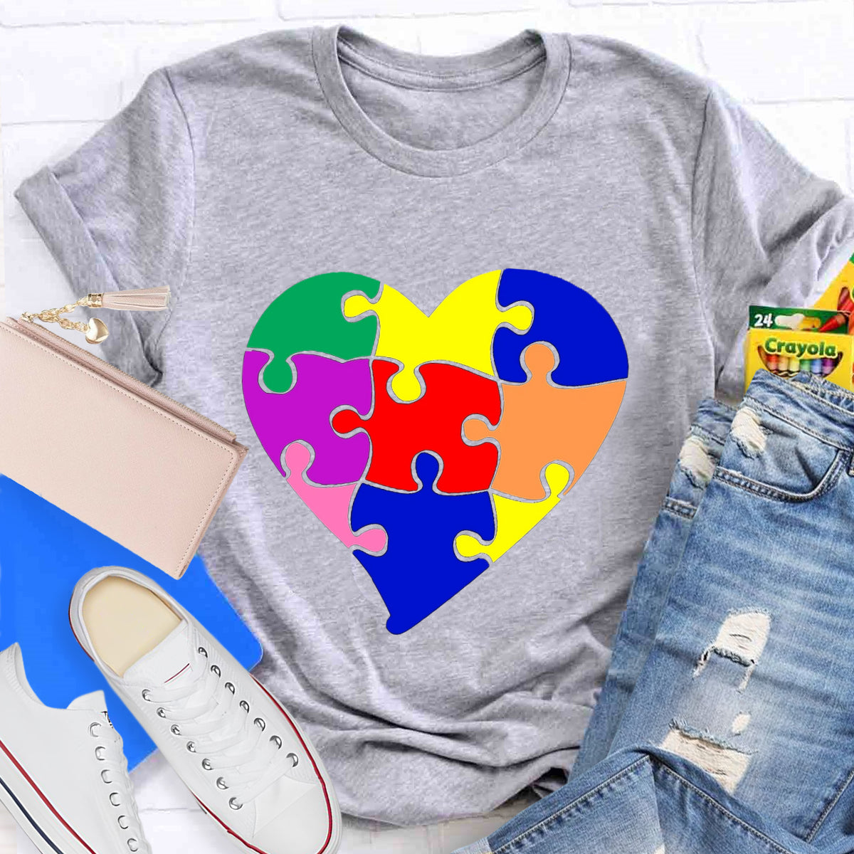 Puzzle Heart Special Education T-Shirt