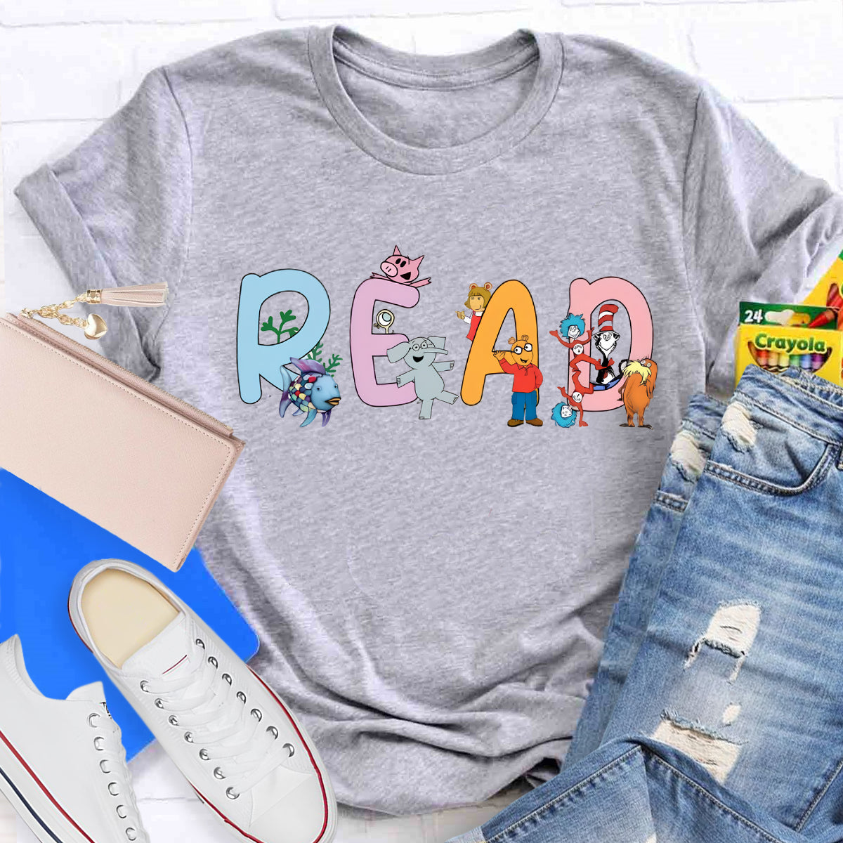 Read Children's Books Teacher T-Shirt