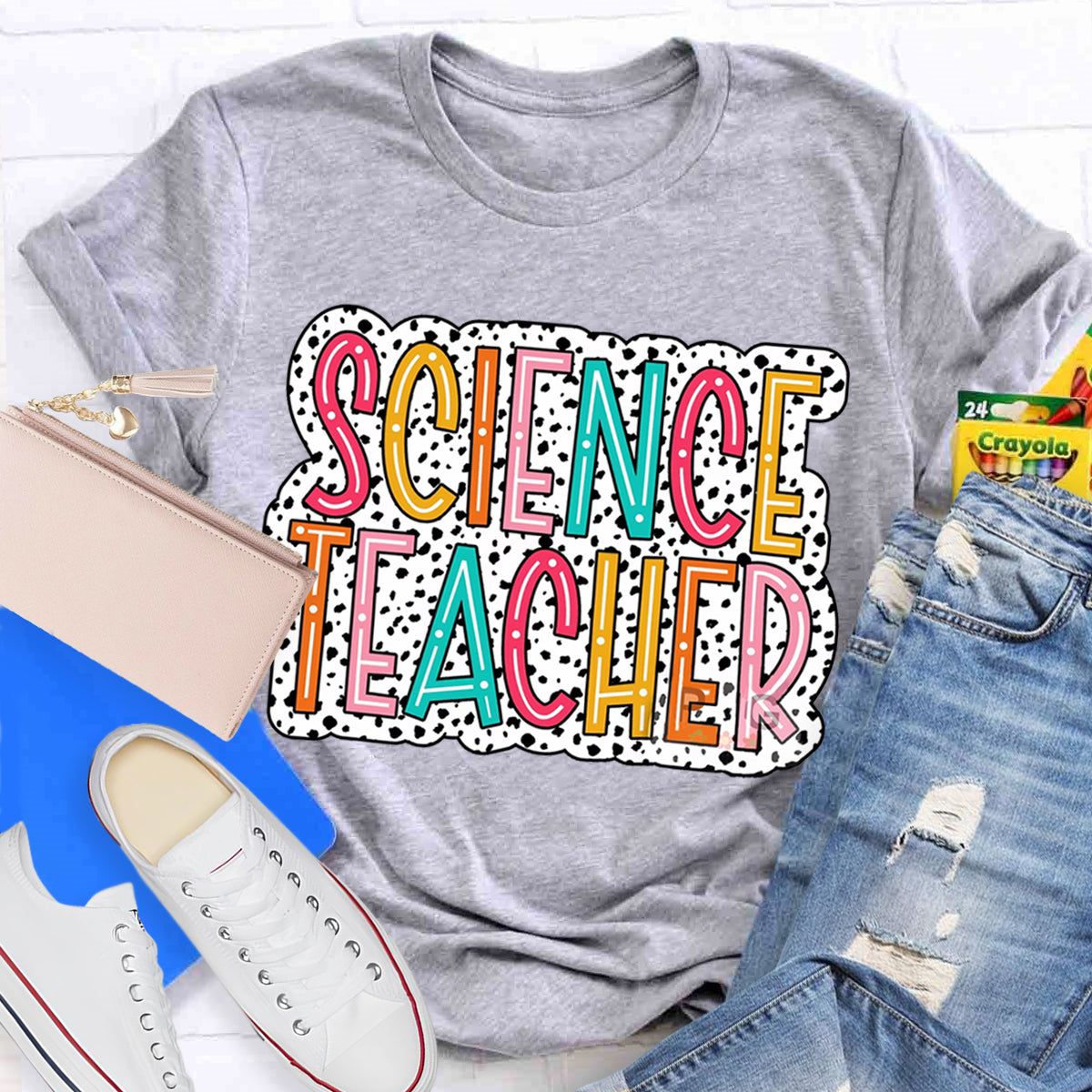 Science Teacher Sublimation Teacher T-Shirt