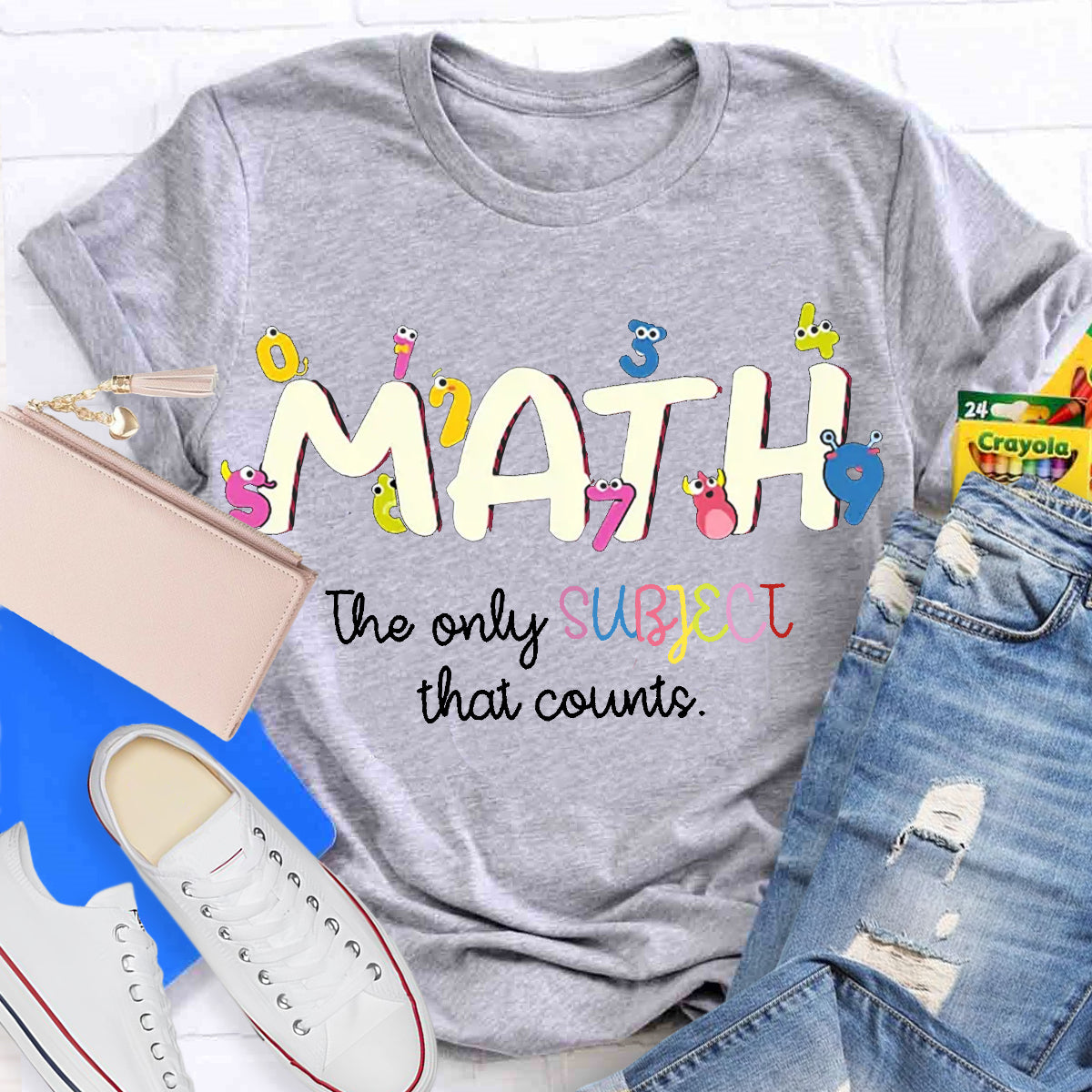 Math The Only Subject That Counts T-Shirt