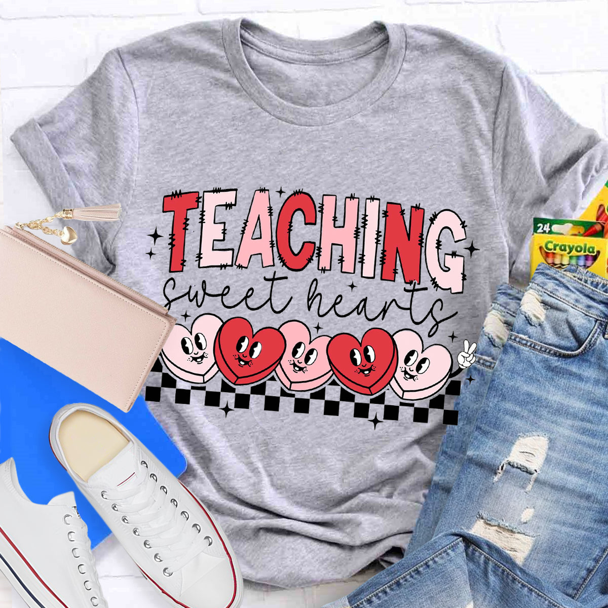 Teaching Sweetheart Teacher T-Shirt