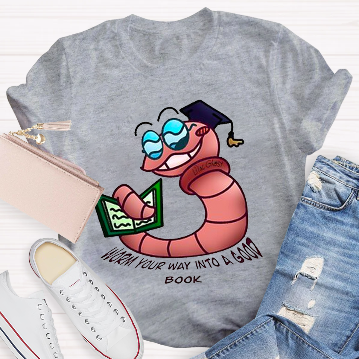 Humorous Read Book Teacher T-Shirt