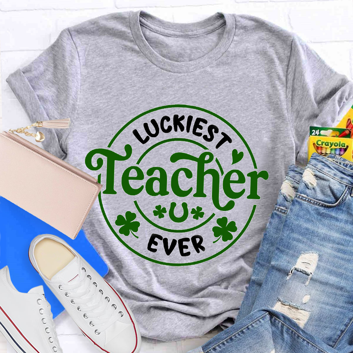 Luckiest Teacher Ever T-Shirt