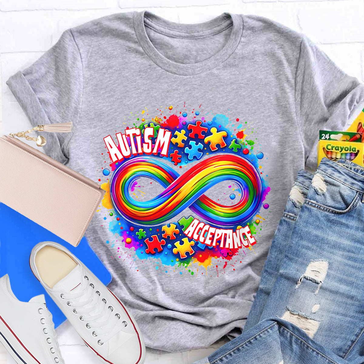 Colorful Infinity Symbol T-Shirt