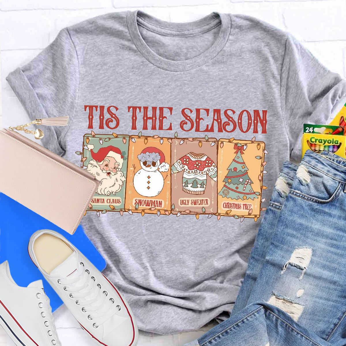 This The Season Snowman Teacher T-Shirt