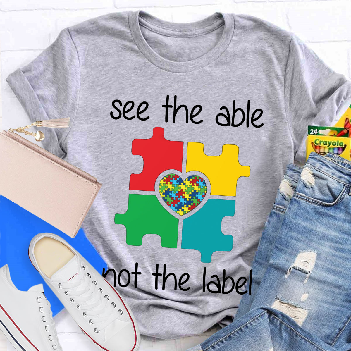 See The Able Not the Lable Special Education T-Shirt