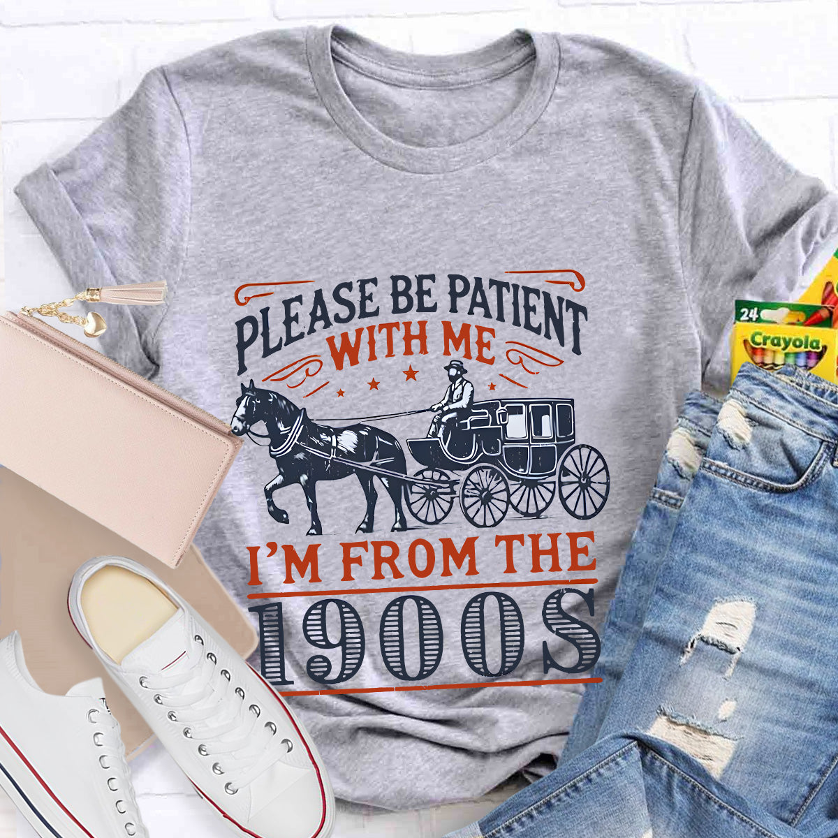 Please Be Patient With Me Teacher T-Shirt