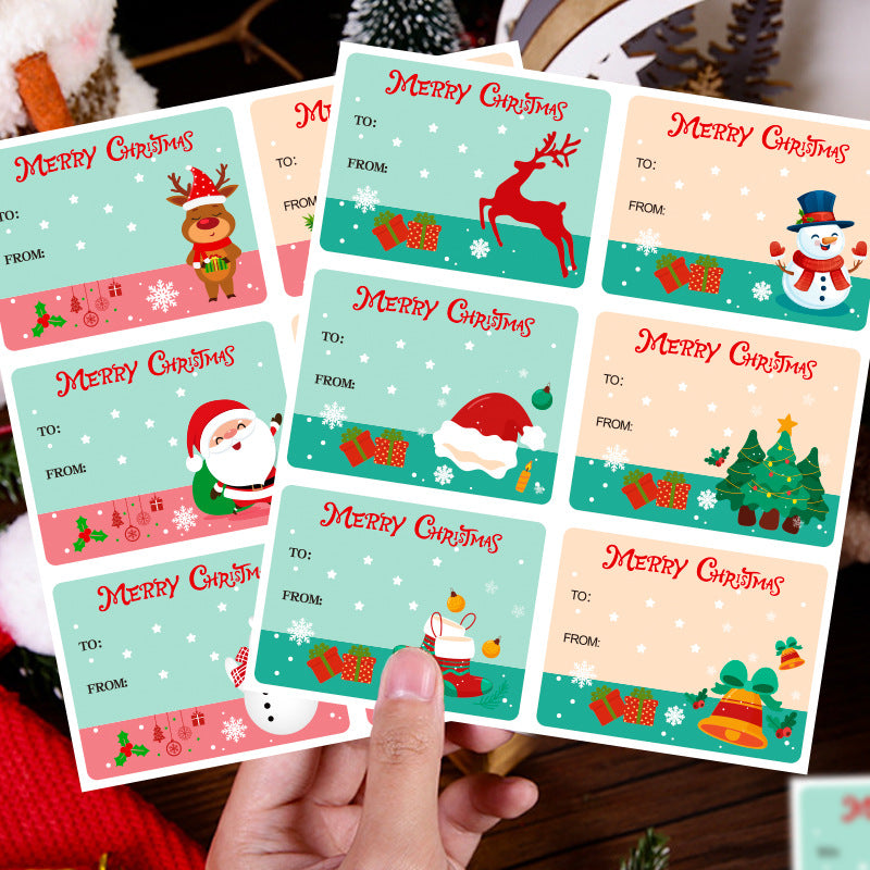 60 pcs Christmas stickers