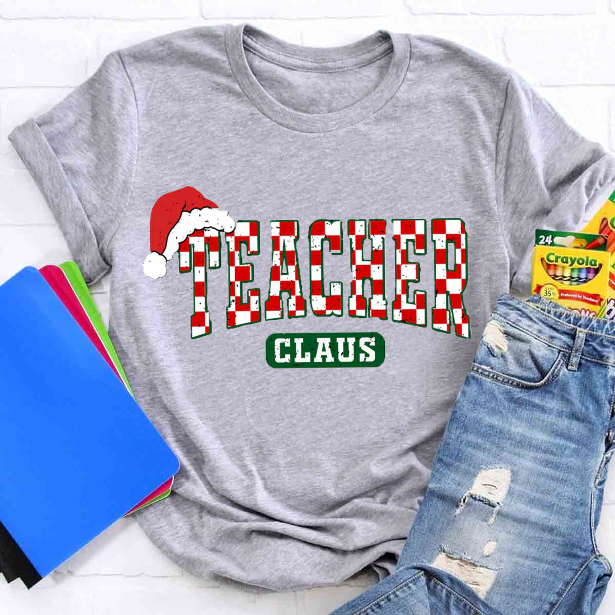 Teacher Claus Christmas  T-Shirt