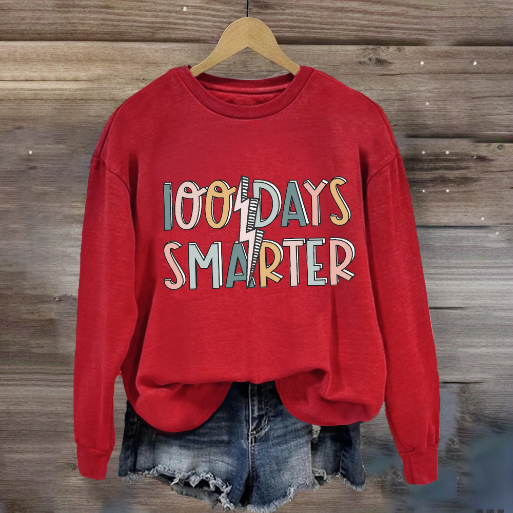 100 Days Smarter Sweatshirt