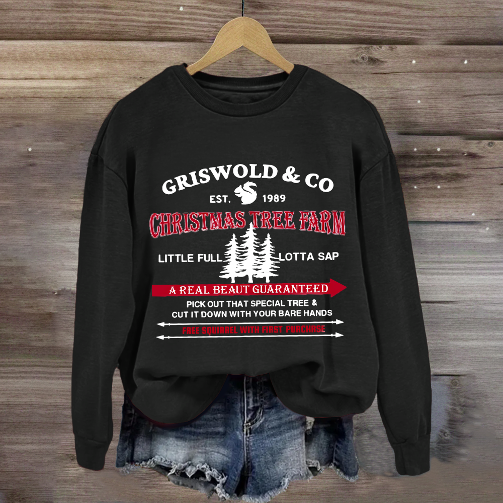 Griswold Co Christmas Tree Farm Sweatshirt