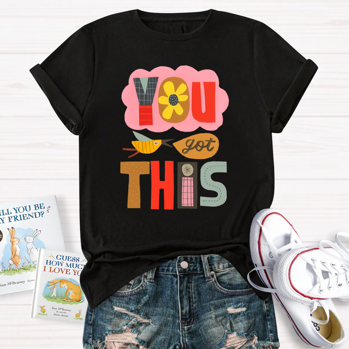 You Got This Geometric Design Test Day T-Shirt