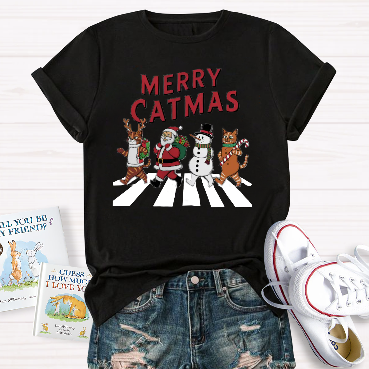 Merry Catmas T-Shirt