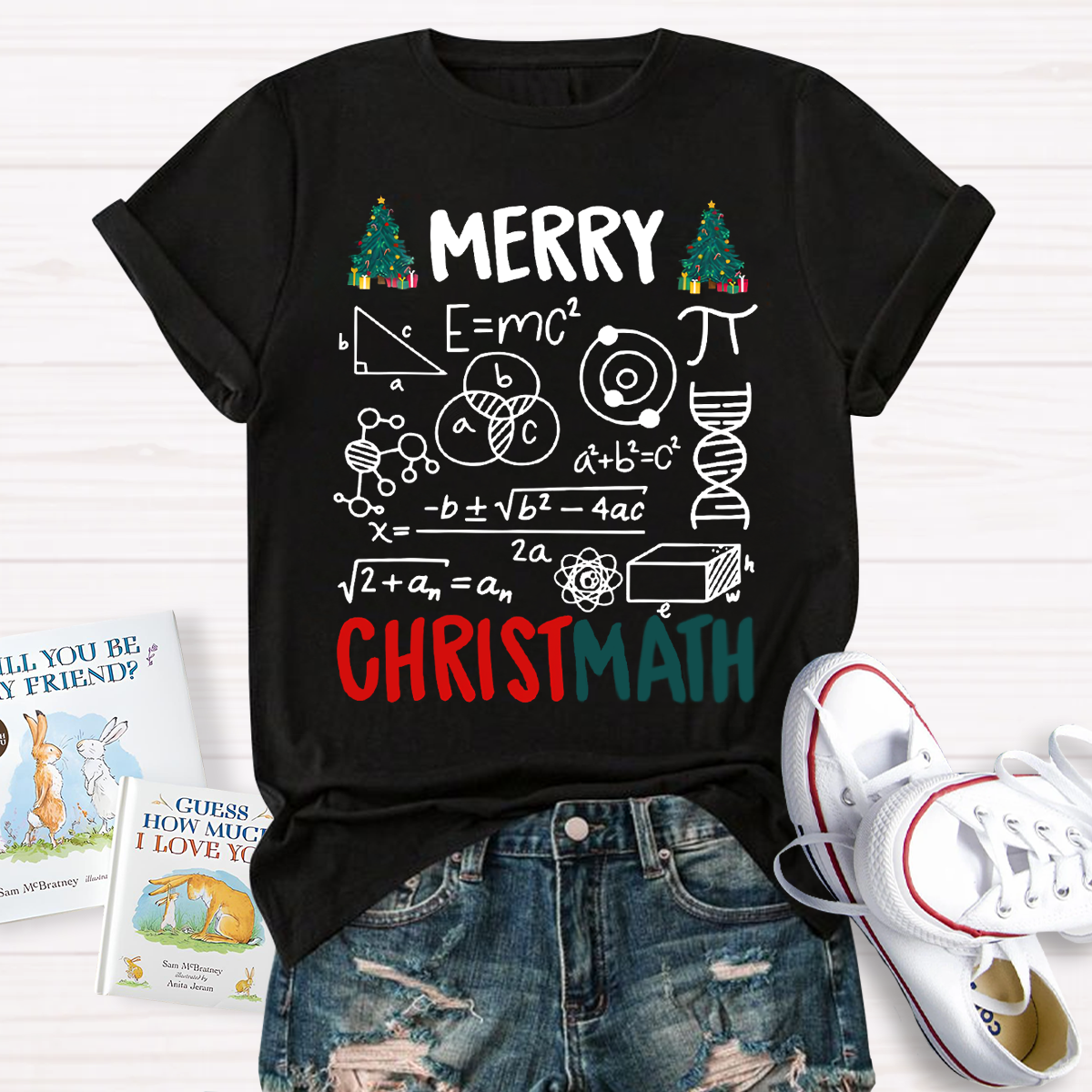 Merry Christmath Math Teacher T-Shirt