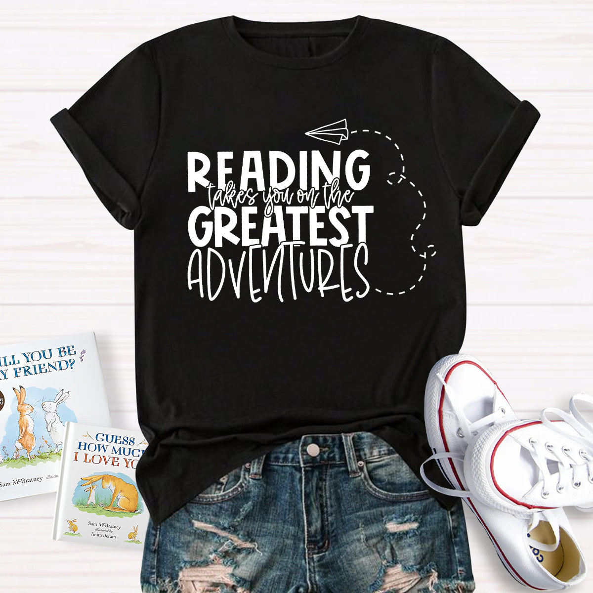 Reading Takes You On The Greatest Adventures T-Shirt