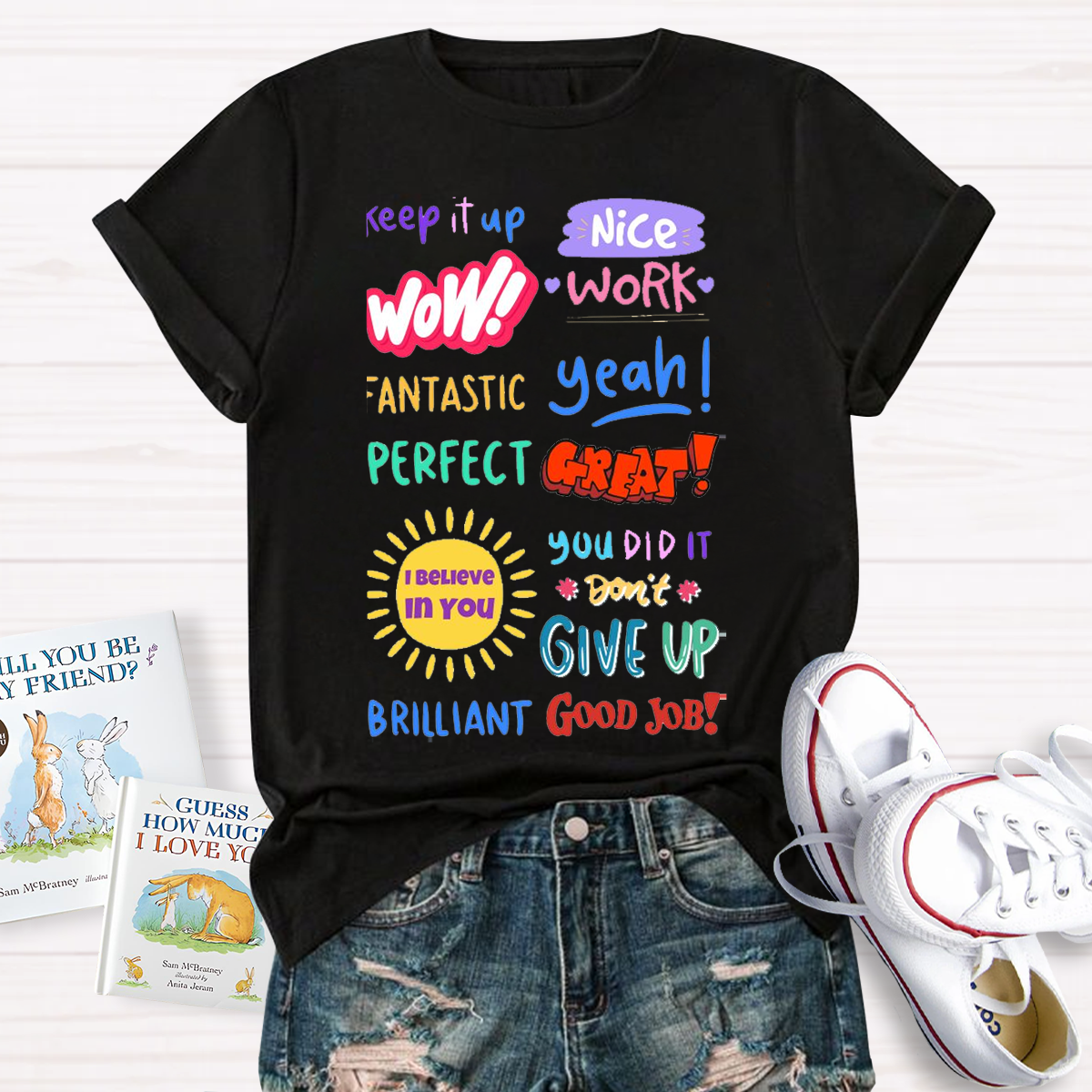 Inspirational Teacher Design Empowering Educators With Style T-shirt