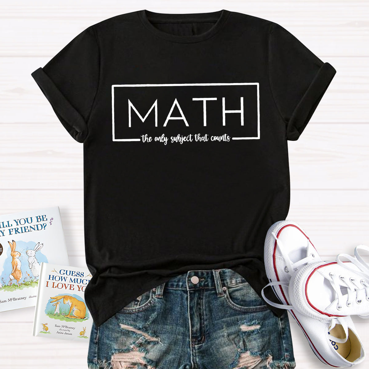 Math The Only Subject That Counts Teacher T-Shirt