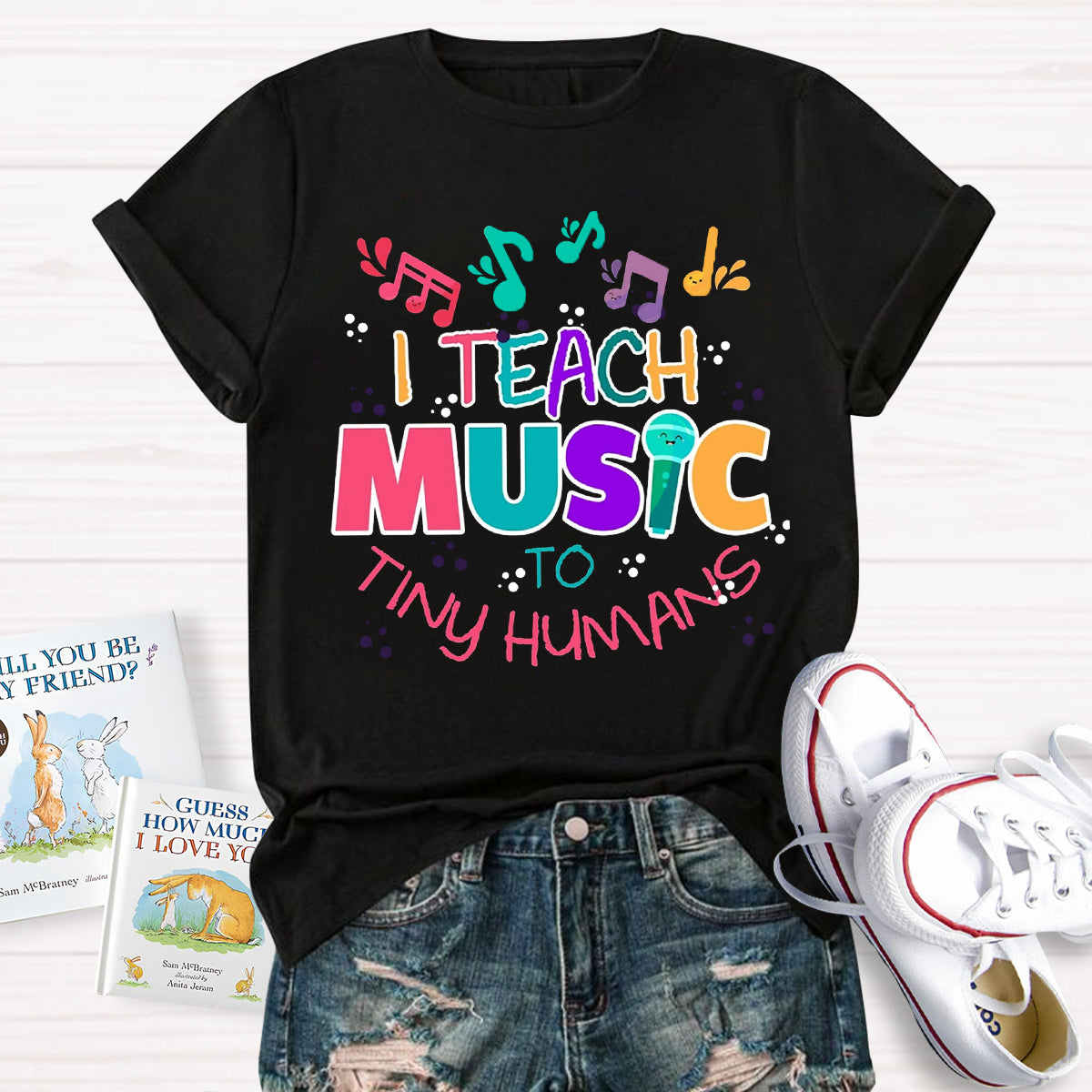 I Teach Music To Tiny Humans T-Shirt