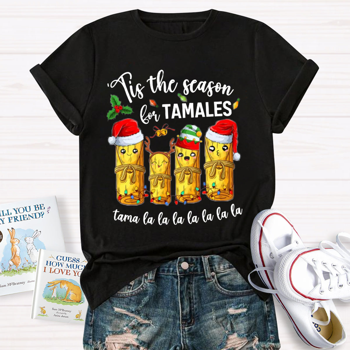 Tis The Season For Tamales Spanish Teacher T-Shirt