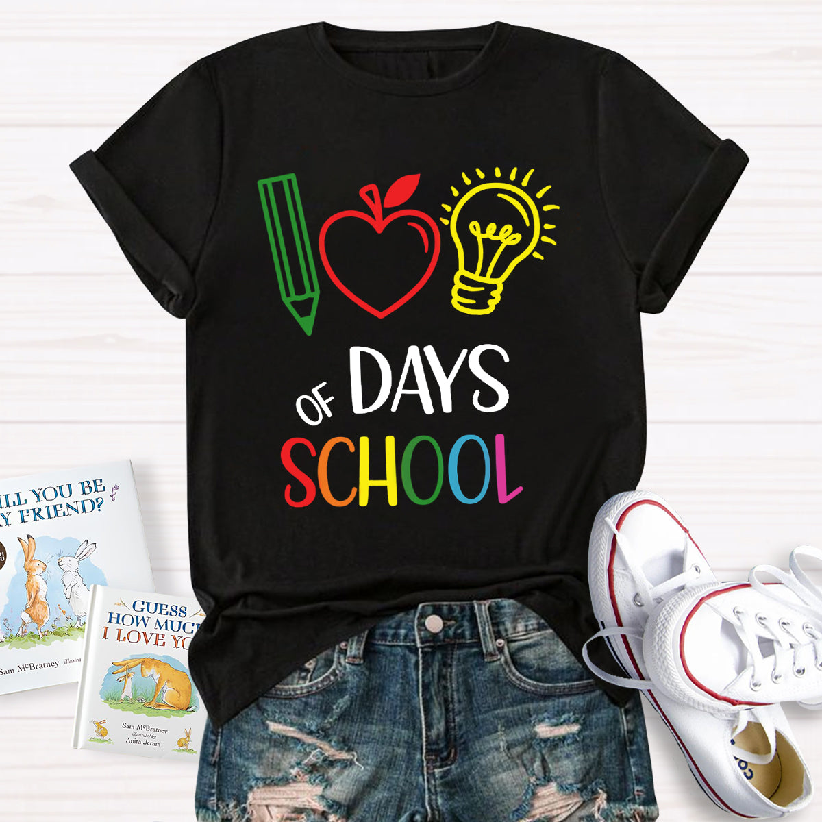 100 Days of School Celebration Teacher T-Shirt