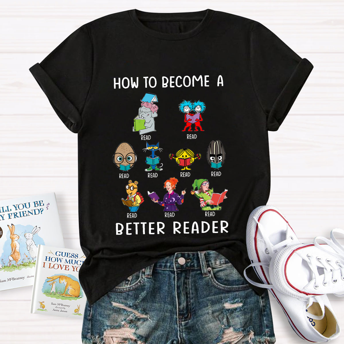 How To Become A Better Reader T-Shirt