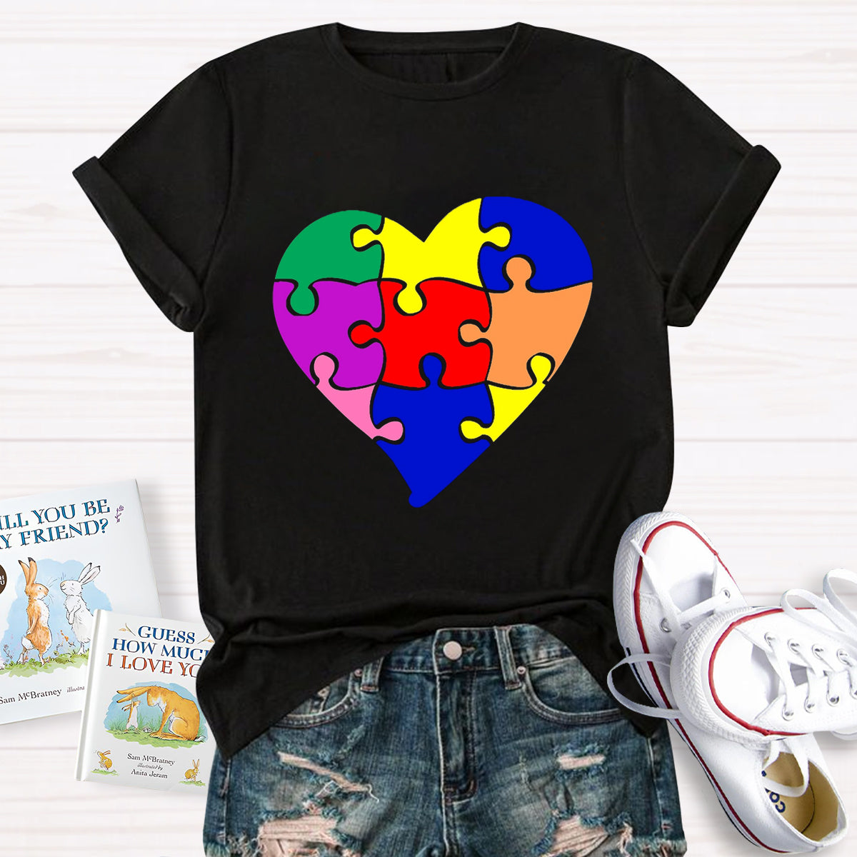 Puzzle Heart Special Education T-Shirt