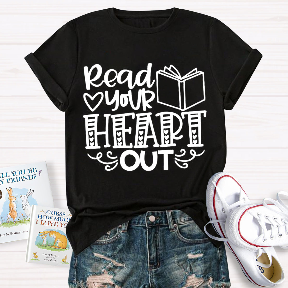 Read Your Heart Out Teacher T-Shirt