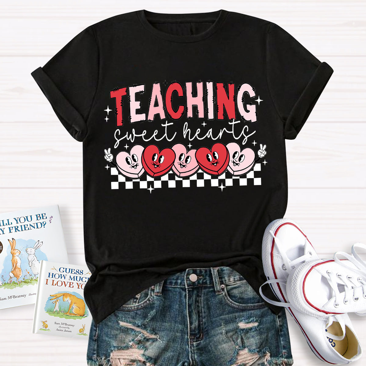 Teaching Sweetheart Teacher T-Shirt