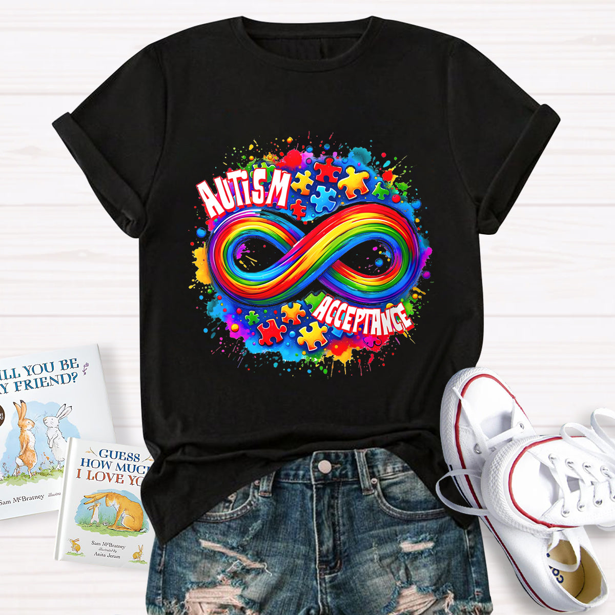 Colorful Infinity Symbol T-Shirt