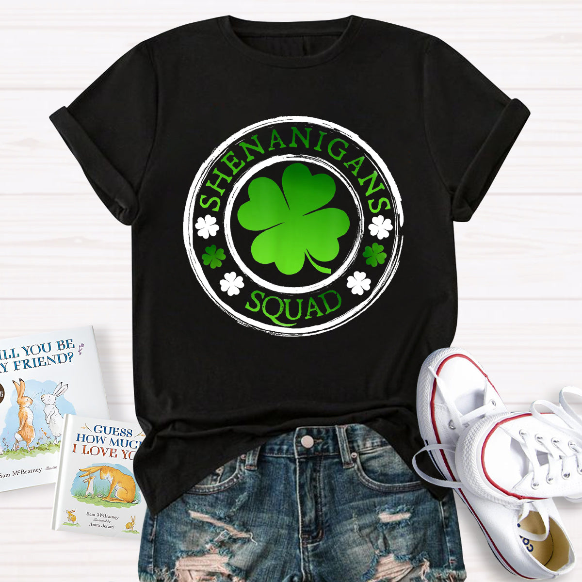 St Patrick's Day Shenanigans Squad T-Shirt