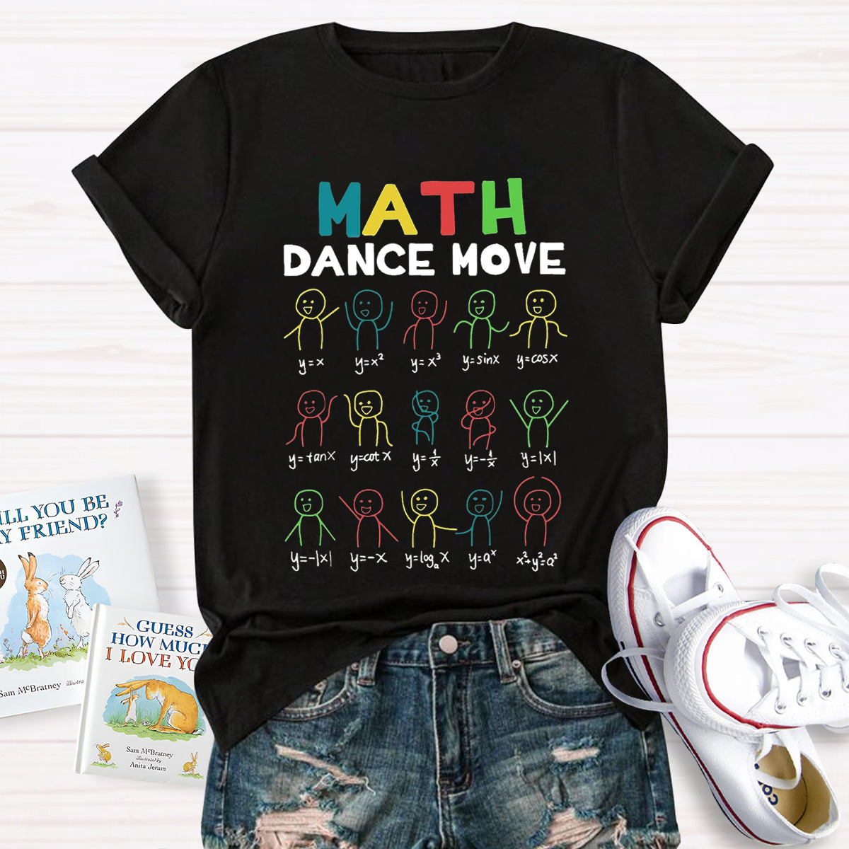 Math Dance Move Teacher T-Shirt