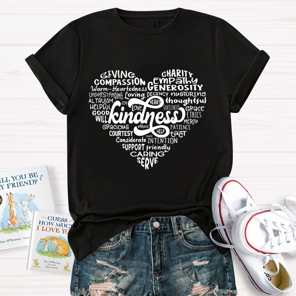 Heart Words of Kindness T-Shirt