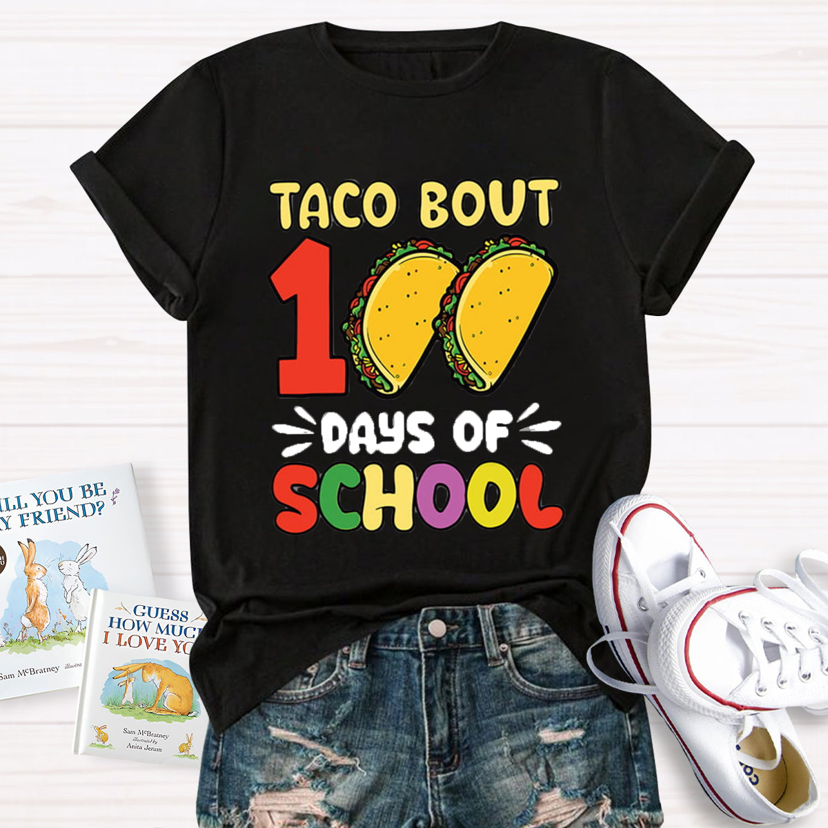 Taco Bout 100 Days Of School T-Shirt