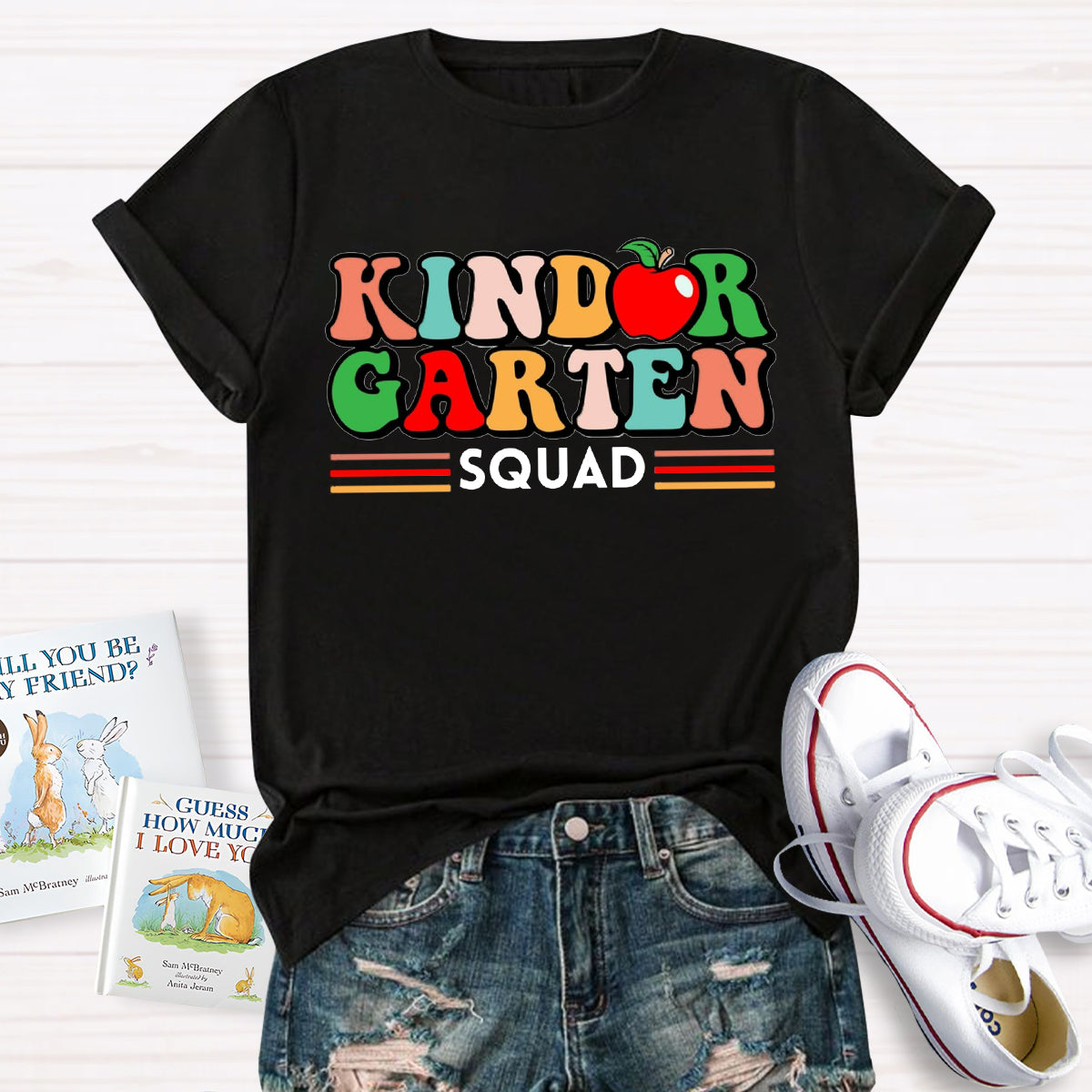 Personalized Grade Teacher Squad  T-Shirt