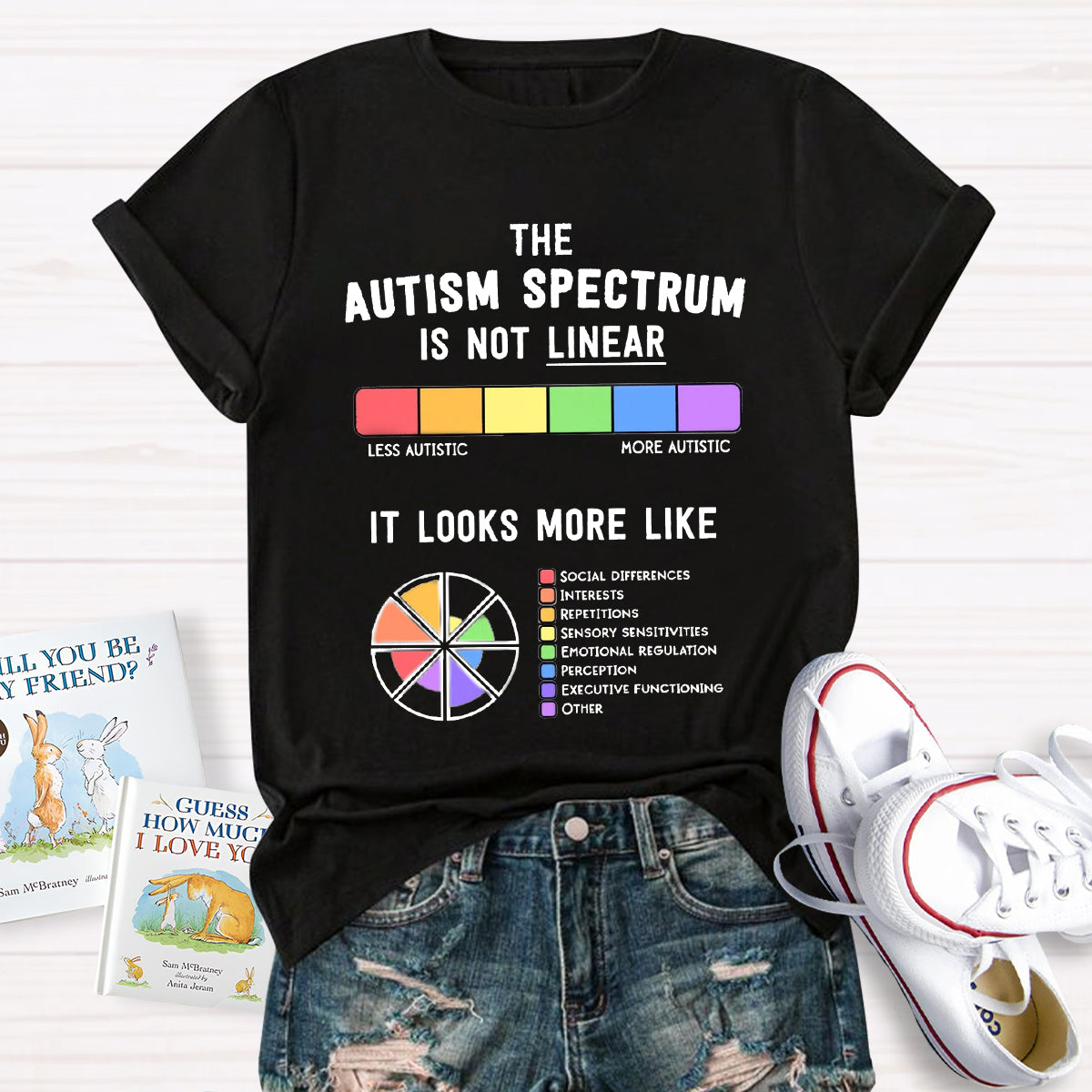 Autism Is A Spectrum Autism Awareness T-Shirt