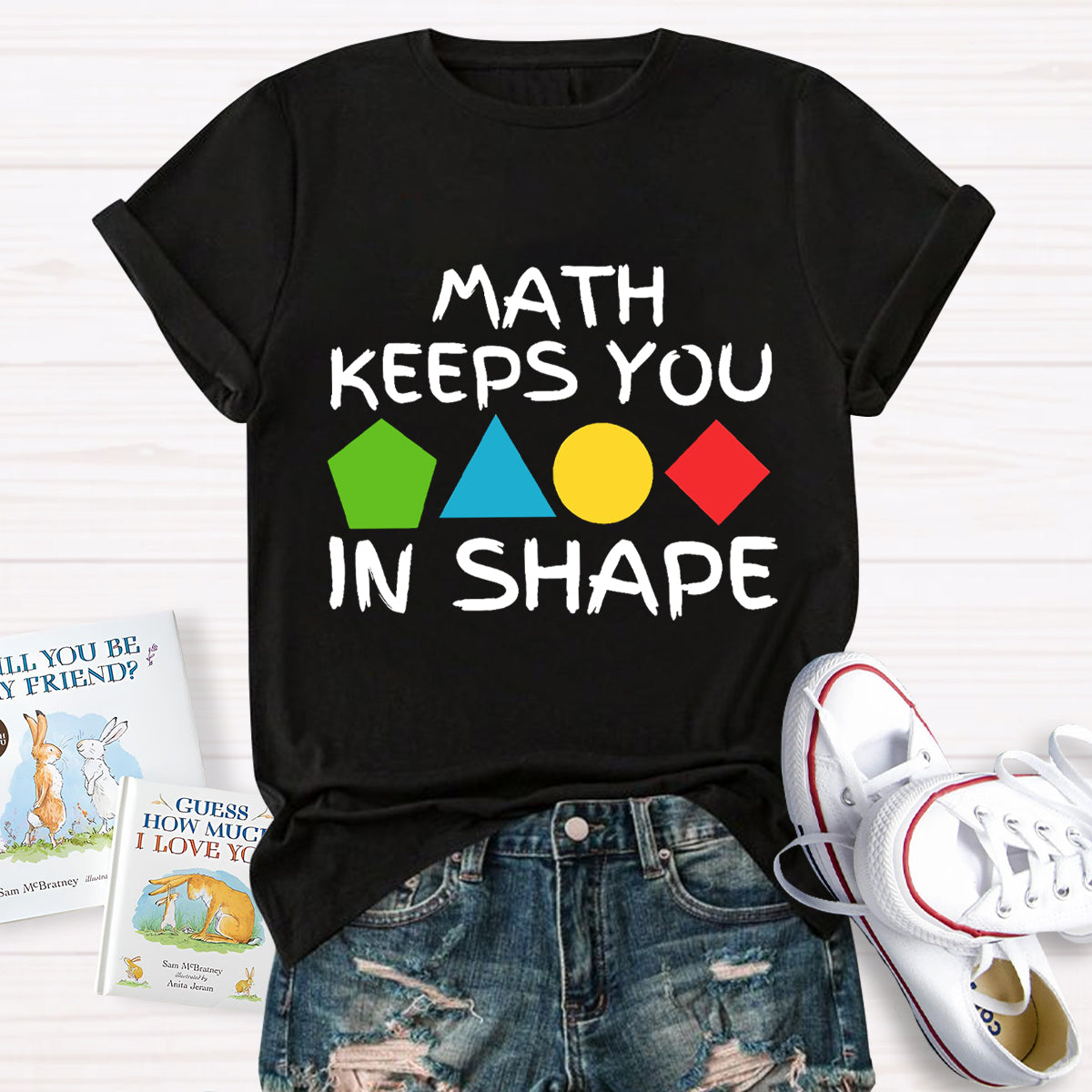 Math Keeps You In Shape T-Shirt