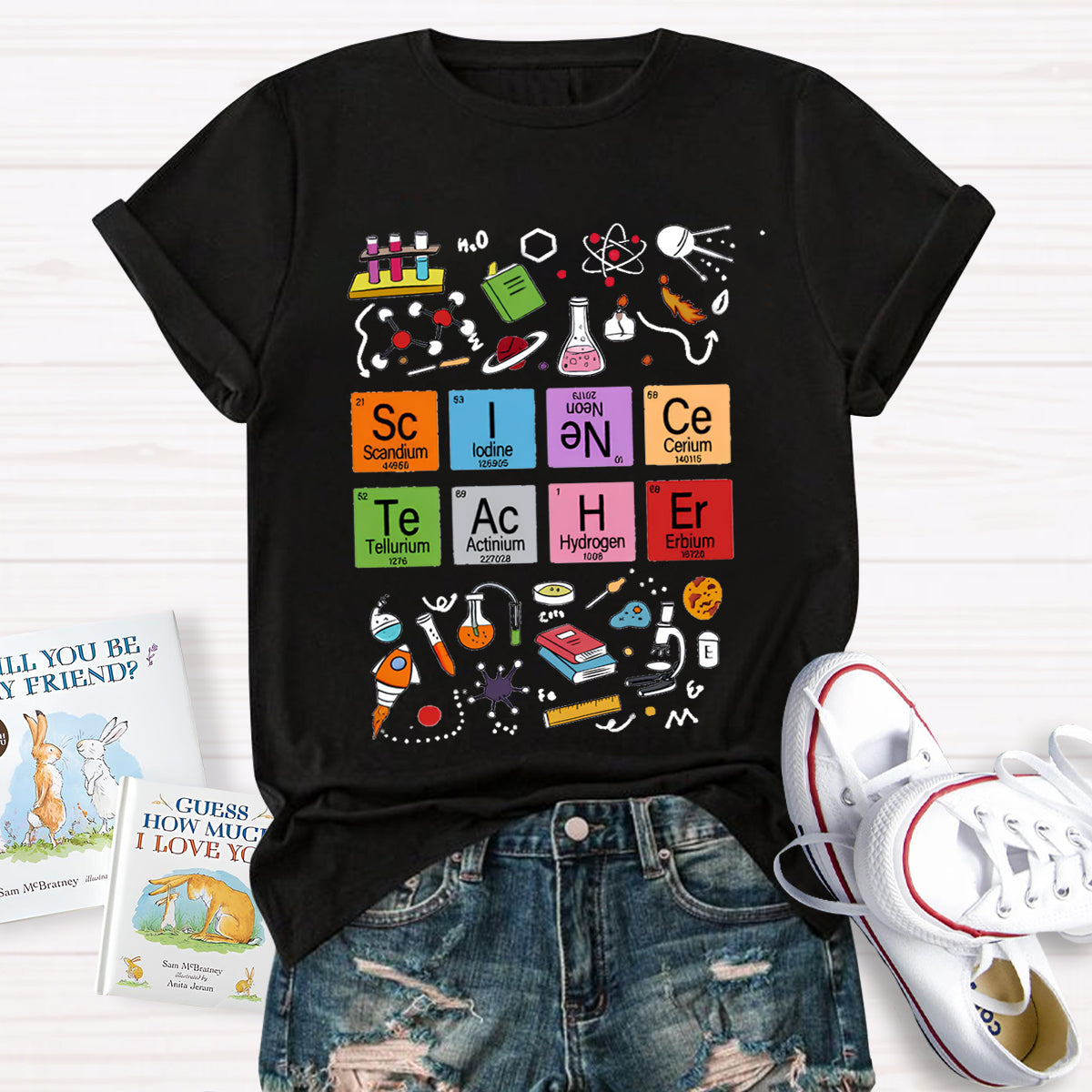 Science Teacher Play With These Equipments T-Shirt