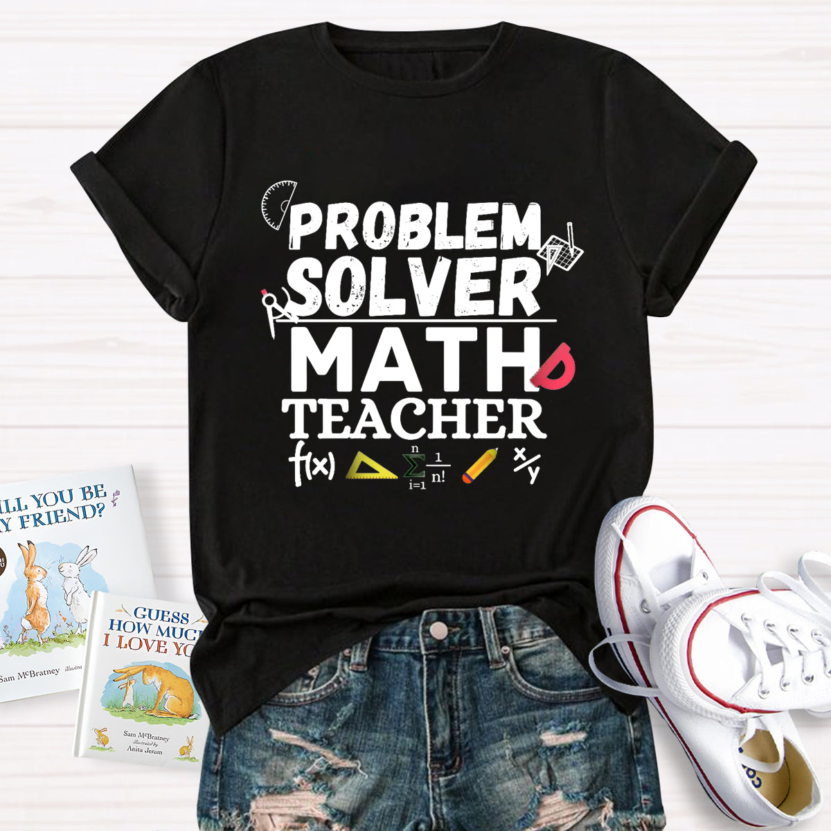 Problem Solver Math Teacher T-Shirt