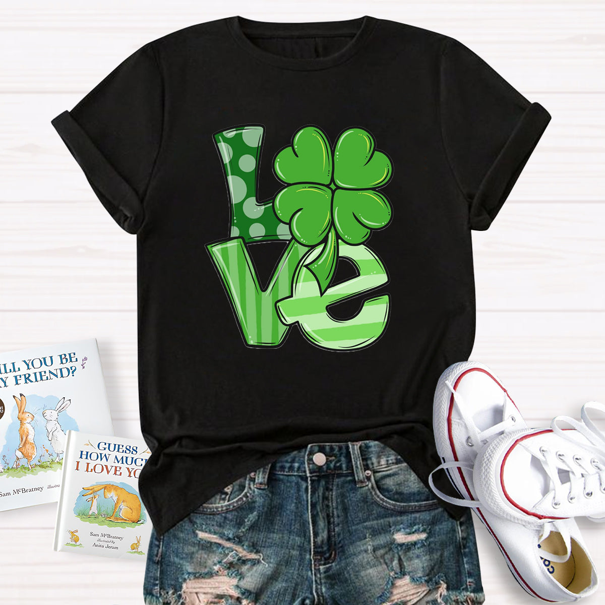 St. Patrick's Day Love Teacher T-Shirt