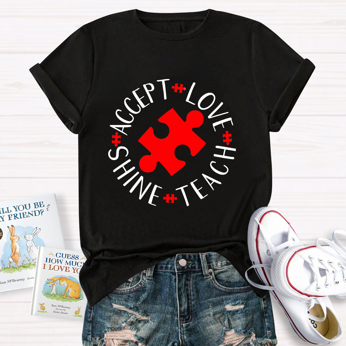 Accept Love Teach Shine T-Shirt